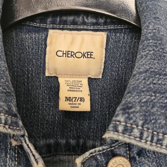 Cherokee Girl's Denim‎ Vest - Picture 2 of 3